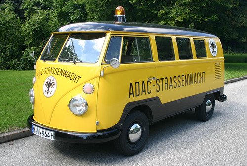 Deutschland Klassik 2011: ADAC-Straßenwacht, Volkswagen T1 von 1964.