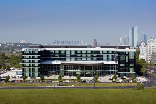 Deutschland- und Europa-Zentrale von Hyundai in Offenbach.