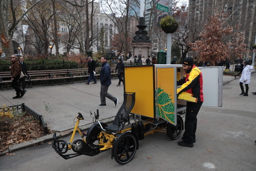 DHL Cubicycle. 