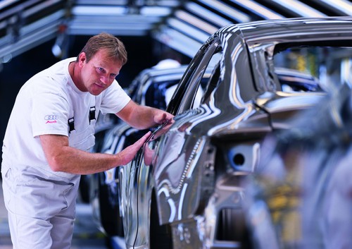 Die Audi AG beteiligt ihre Tarifmitarbeiter an den deutschen Standorten mit durchschnittlich 6513 Euro am Unternehmenserfolg.