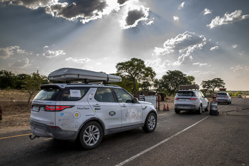 Die Erkundung der Land-Rover-Experience-Tour 2019.