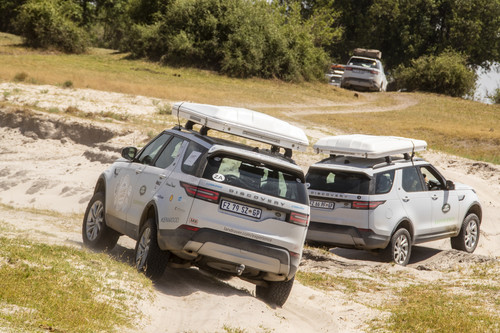 Die Erkundung der Land-Rover-Experience-Tour 2019.