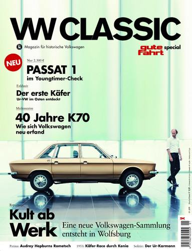 Die erste Ausgabe von „VW Classic“.