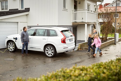 Die Familie Simonovski nimmt am „Drive Me“-Projekt von Volvo teil.