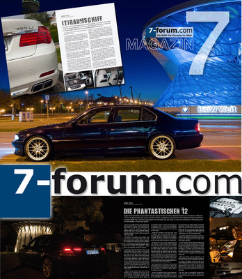 Die Internet-Plattform 7-forum.com bringt künftig vier Mal im Jahr das Magazin „Sieben“ heraus.