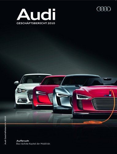 Die League of American Communications Professionals hat den Audi-Geschäftsbericht mit dem 2010 Vision Award in Platin und Gold ausgezeichnet.