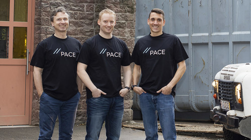 Die Pace-Gründer (v.l.): Robin Schönbeck, Philip Blatter und Dr. Martin Kern.