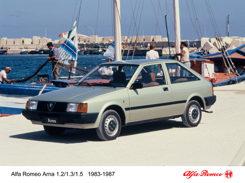 Die Tops und die Flops des Automobilgeschäfts: Alfa Arna von 1987.