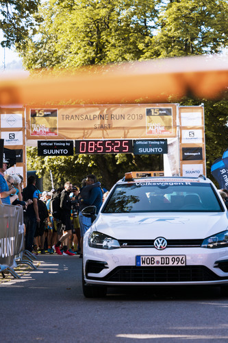 Die Volkswagen R GmbH unterstützte den Transalpine Run.