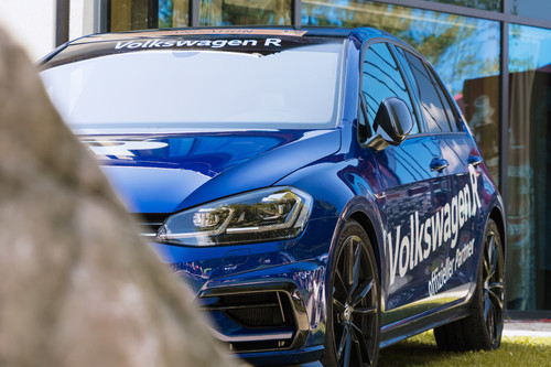 Die Volkswagen R GmbH unterstützte den Transalpine Run 2019.