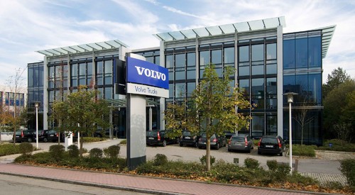 Die Volvo Trucks Zentrale in Ismaning.