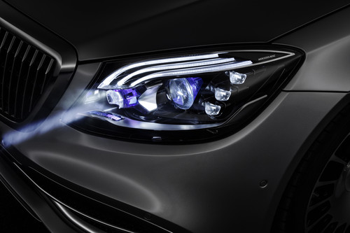 Digital Light des Mercedes-Maybach S-Klasse.