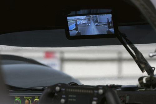 Digitaler Rückspiegel im Audi R18.