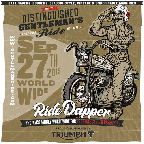 Distinguished Gentleman´s Ride 2015.