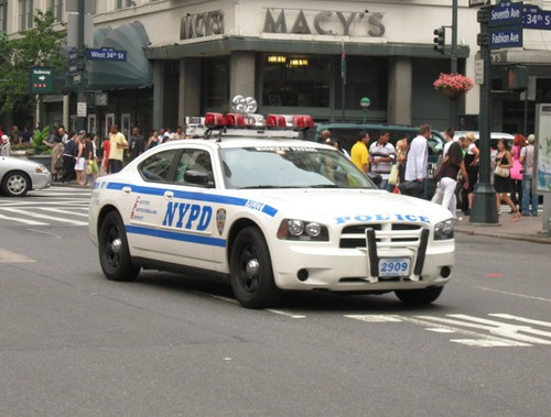 Dodge Charger Police Interceptor in New York.