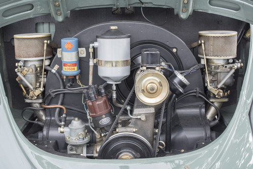 Donau Classic 2015: Motor des &quot;Mille Miglia-Käfer&quot;.