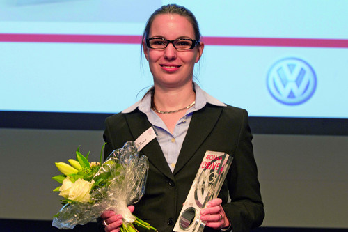 Dr. Eva Schießwohl, Gewinnerin des „Woman Driving Award“.
