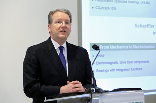Dr. Jürgen Geissinger, Vorstandsvorsitzender der Schaeffler AG.