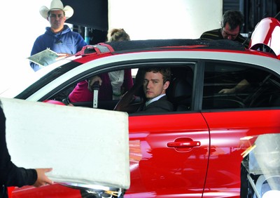 Dreh zum A 1-Episodenfilm mit Justin Timberlake.