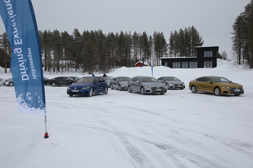 Driving Experience: VW on Ice.