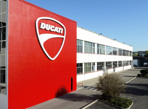 Ducati-Werk in Bologna.