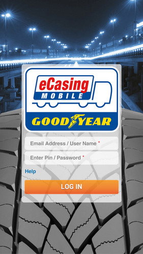 „eCasing“-App von Goodyear für das Karkassenmanagement.