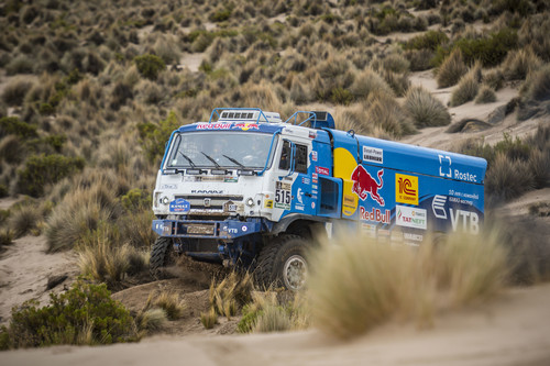Ein Kamaz bei der Rallye Dakar 2017.