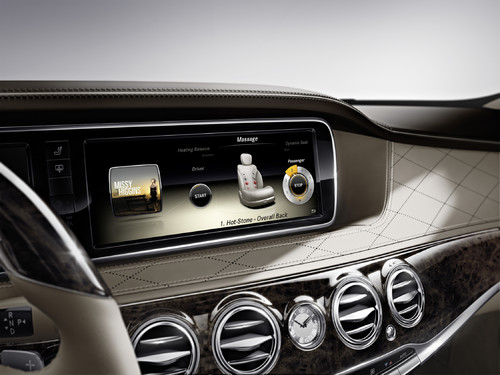Einblicke in die neue Mercedes-Benz S-Klasse.
