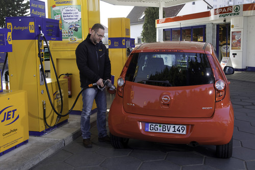 Eine Alternative zu Benzin oder Diesel ist Flüssiggas.
