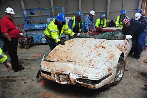 Einmillionste Chevrolet Corvette: War einst ein schönes Auto und wird es wieder werden.