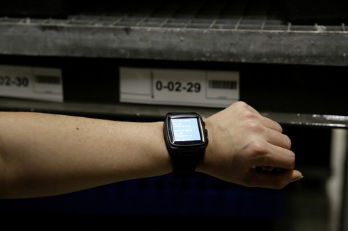Einsatz der Smart Watch in der Volkswagen- Materiallogistik.