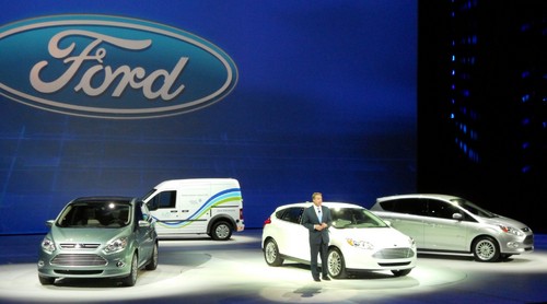 Elektro-Fahrzeuge von Ford.