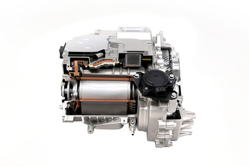 Elektromotor für die E-GMP-Plattform von Hyundai.