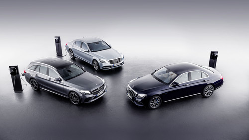 EQ-Power-Modelle von Mercedes-Benz.