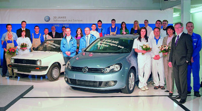 Erfolgsgeschichte: 20 Jahre Volkswagen aus Sachsen.