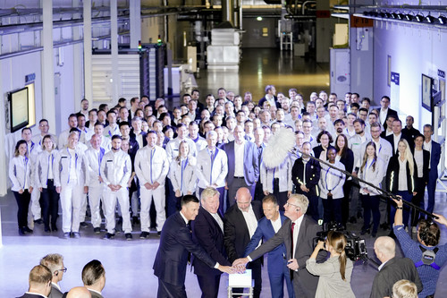 Eröffnung des Center of Excellence von Volkswagen in Salzgitter.