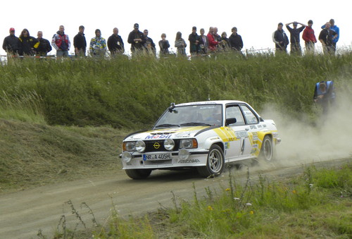 Erstes Eifel Rallye-Festival: Opel Ascona 400 von 1981.