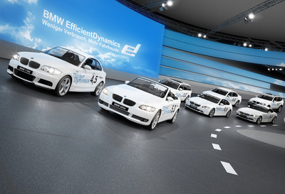 Erstmals auf die IAA: BMW präsentiert seine Fahrzeuge auf einem mehrere hundert Meter langem Rundkurs. Foto: Auto-Medienportal/BMW