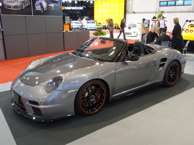 Essen Motor Show 2009: Porsche 911 von der 9ff Fahrzeugtechnik GmbH individualisiert.
