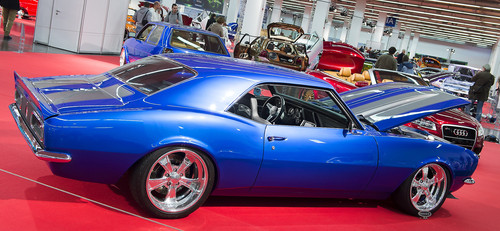 Essen Motor Show 2013: Modifizierter Chevrolet Camaro von 1968.