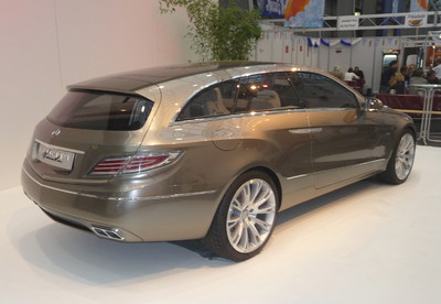 Essen Motor Show: Mercedes-Benz Studie Fascination, 2,3 Liter Diesel, 204 PS.