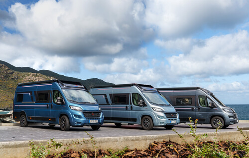 Eura Mobil bietet seinen Campingvan in drei Grundrissen an.