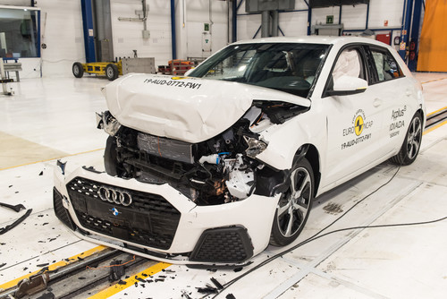 Euro-NCAP-Crashtest: Audi A1.