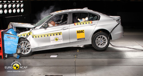 Euro-NCAP-Crashtest: BMW 3er.