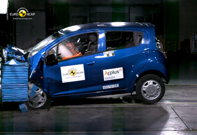 Euro NCAP-Crashtest: Chevrolet Spark.