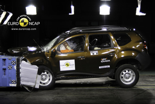 Euro-NCAP-Crashtest: Dacia Duster 4x4.