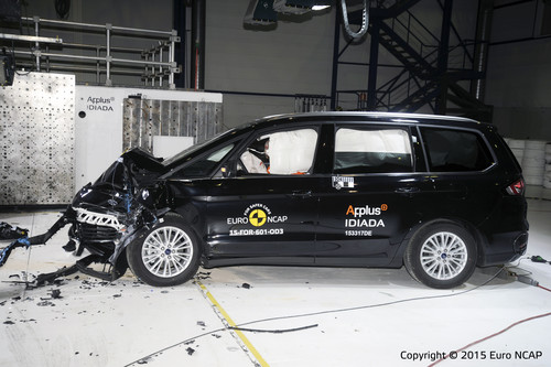 Euro-NCAP-Crashtest: Ford Galaxy.