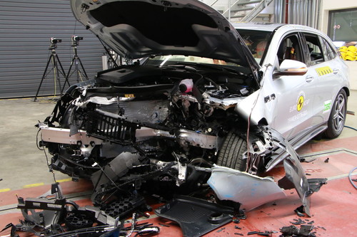 Euro-NCAP-Crashtest: Mercedes-Benz EQC.