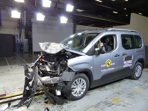 Euro-NCAP-Crashtest: Opel Combo.