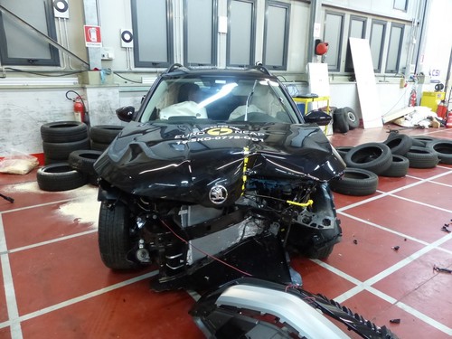 Euro-NCAP-Crashtest: Skoda Kamiq.